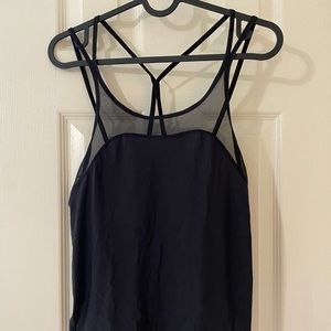 Lululemon Black Strappy Tank Size 2